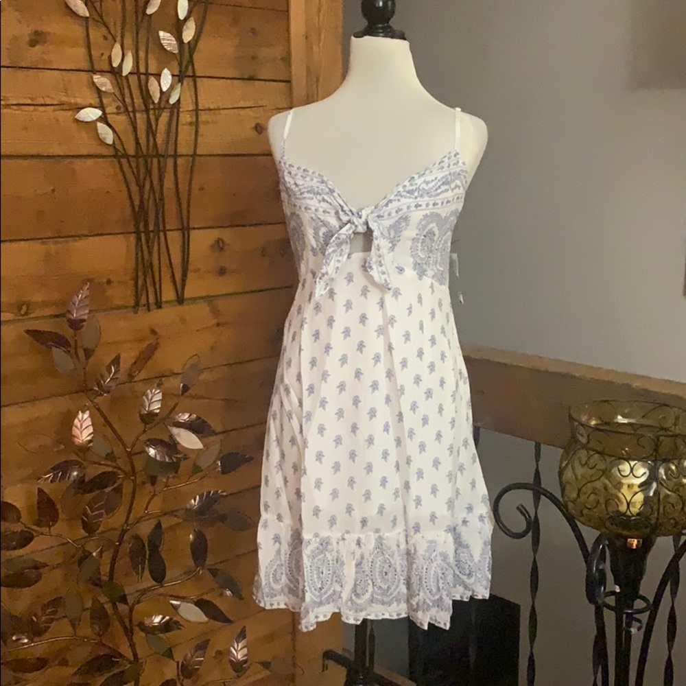Blue and white summer dress !  New with tags !